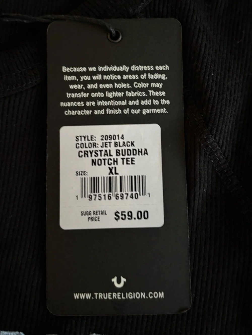 NWT True Religion top - Picture 3 of 3